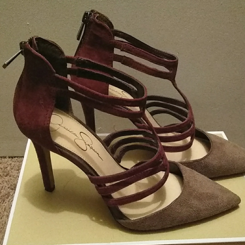 High heel shoes
